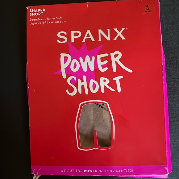 SPANX Power Short tan color - Picture 1 of 6